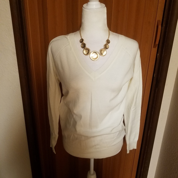 KYS CREAM SWEATER - Picture 1 of 5